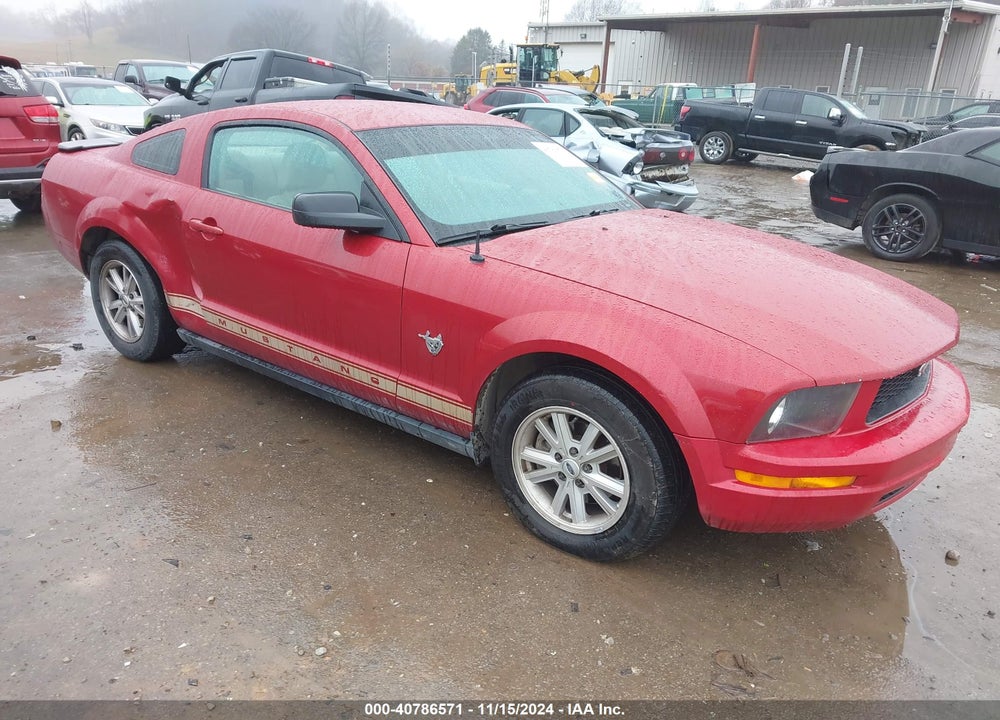 2009 FORD MUSTANG V6 VIN: 1ZVHT80N295130489