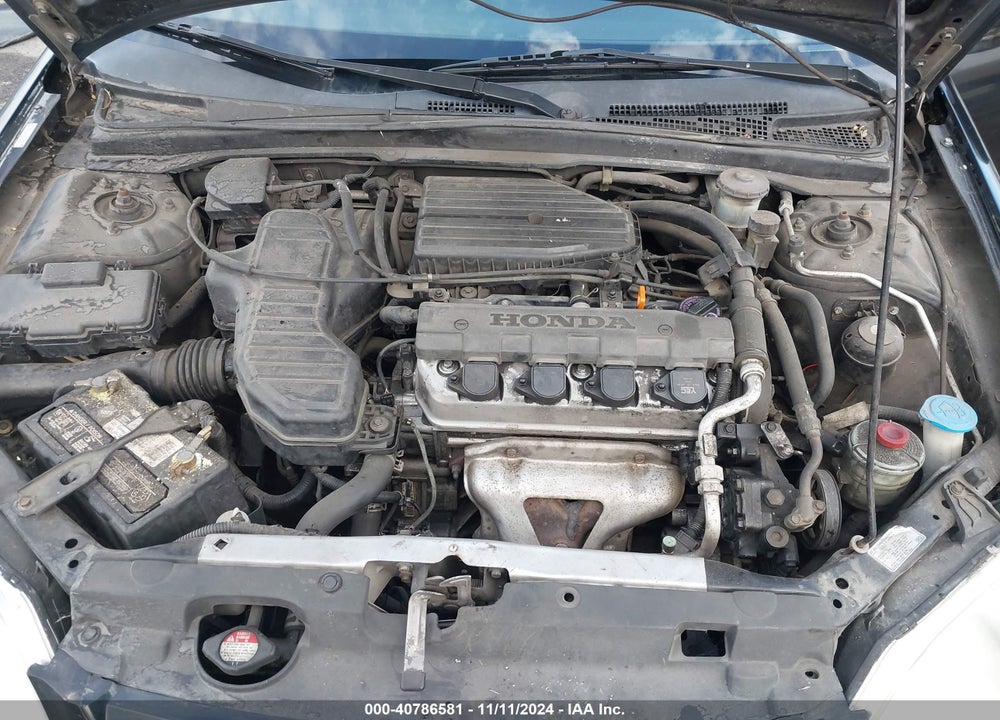 2002 HONDA CIVIC LX VIN: 2HGES15562H573849