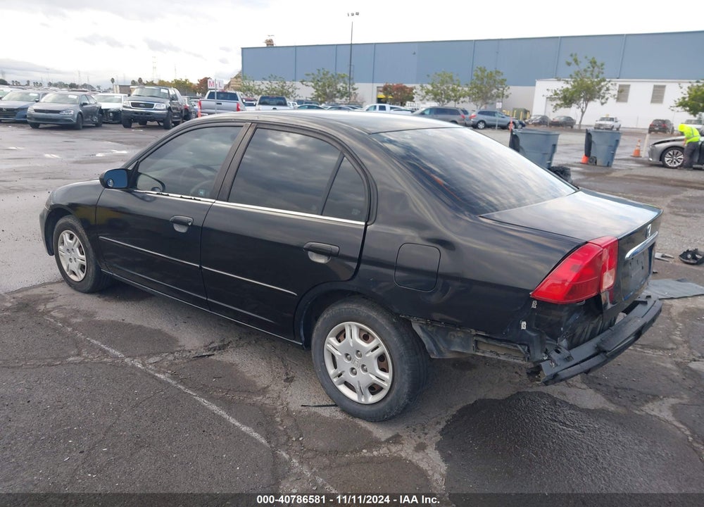 2002 HONDA CIVIC LX VIN: 2HGES15562H573849