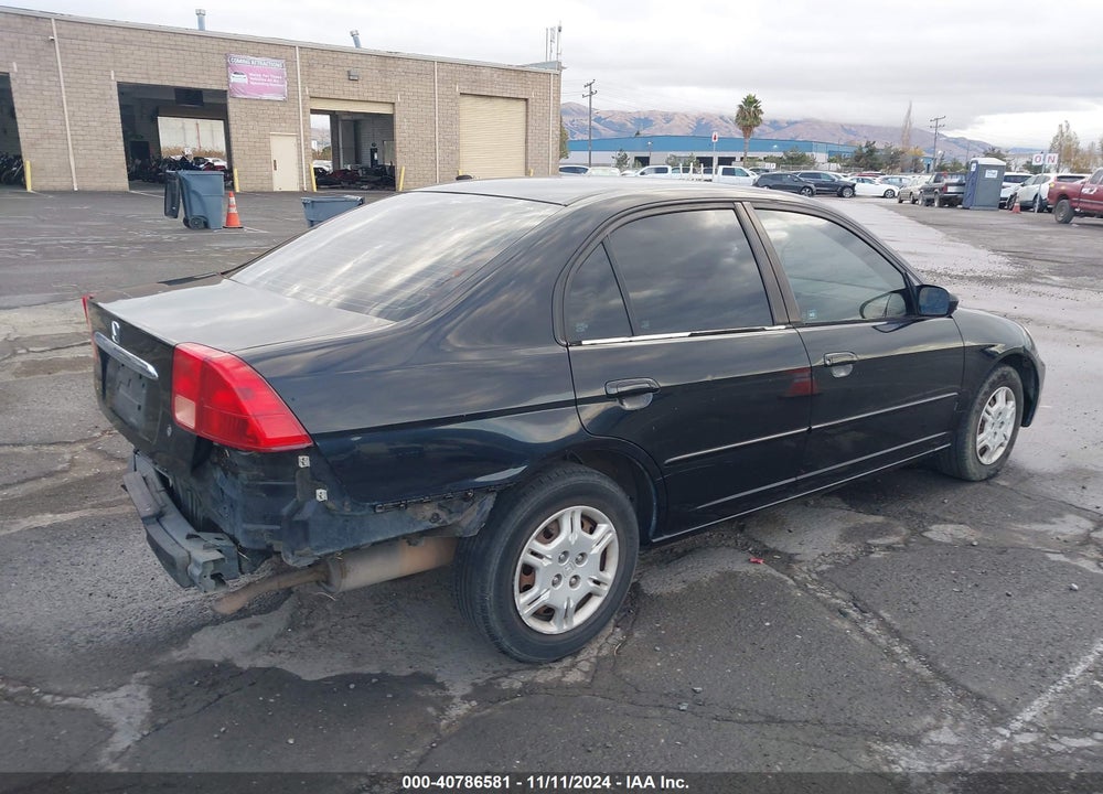 2002 HONDA CIVIC LX VIN: 2HGES15562H573849