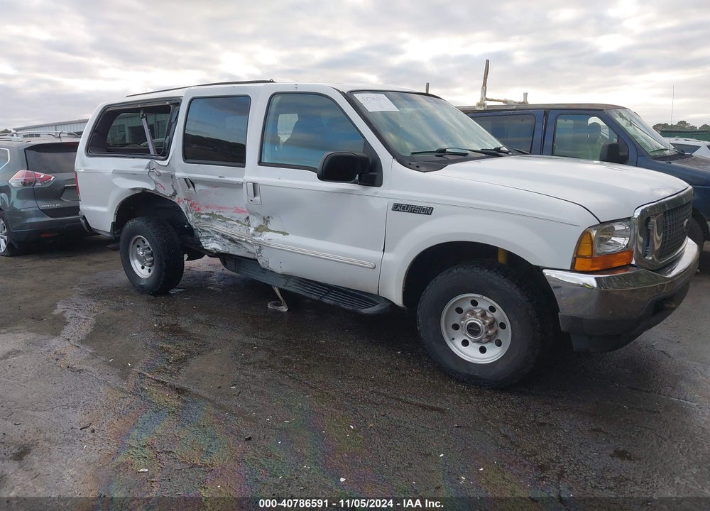2000 FORD EXCURSION XLT VIN: 1FMNU41SXYEB26488