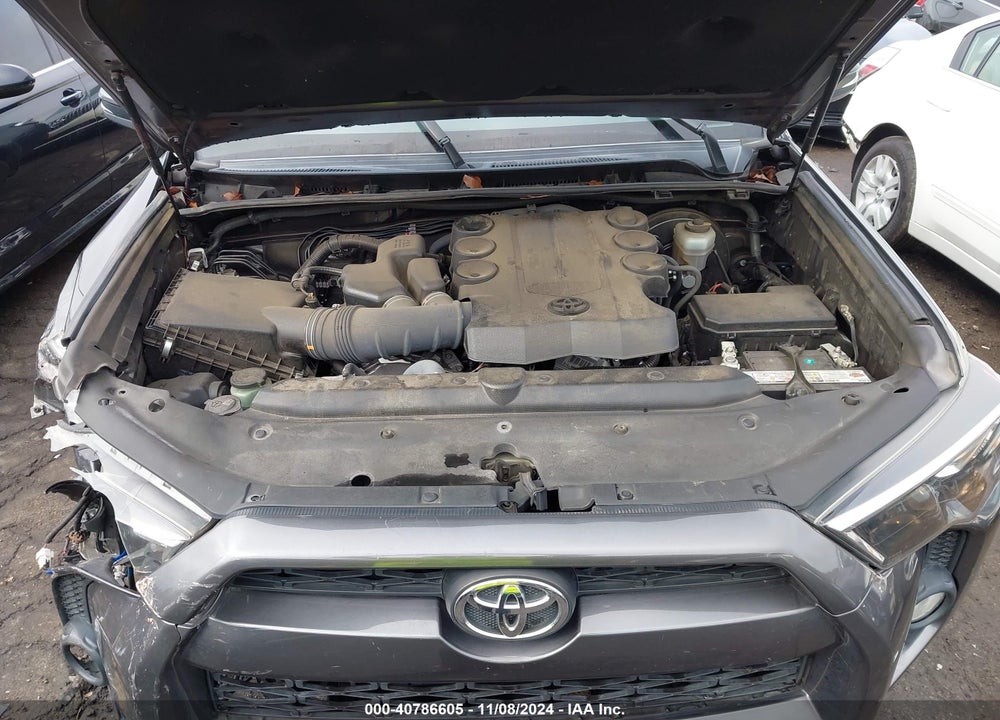 2018 TOYOTA 4RUNNER VIN: JTEZU5JR8J5184481