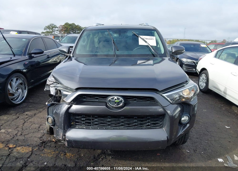 2018 TOYOTA 4RUNNER VIN: JTEZU5JR8J5184481