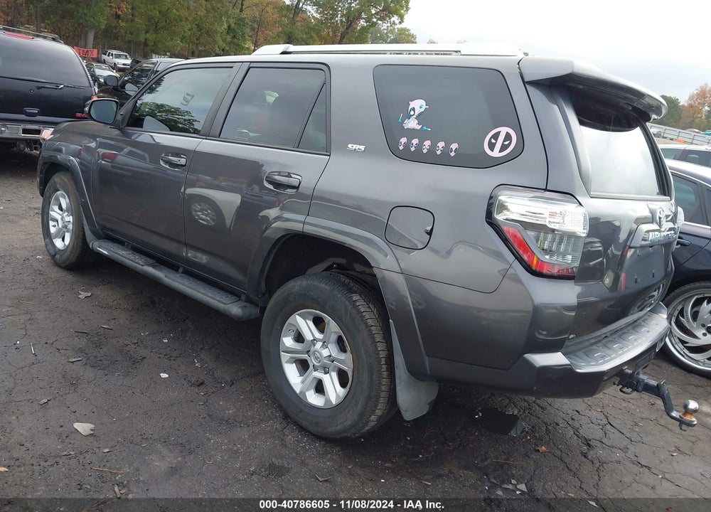 2018 TOYOTA 4RUNNER VIN: JTEZU5JR8J5184481