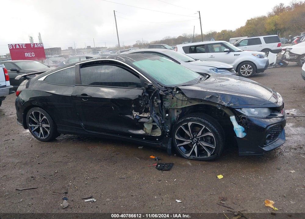 2019 HONDA CIVIC SI VIN: 2HGFC3A54KH754371
