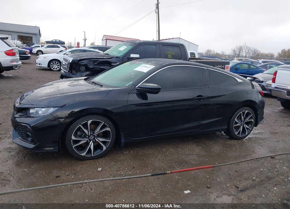 2019 HONDA CIVIC SI VIN: 2HGFC3A54KH754371