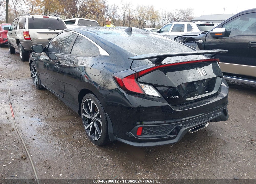 2019 HONDA CIVIC SI VIN: 2HGFC3A54KH754371