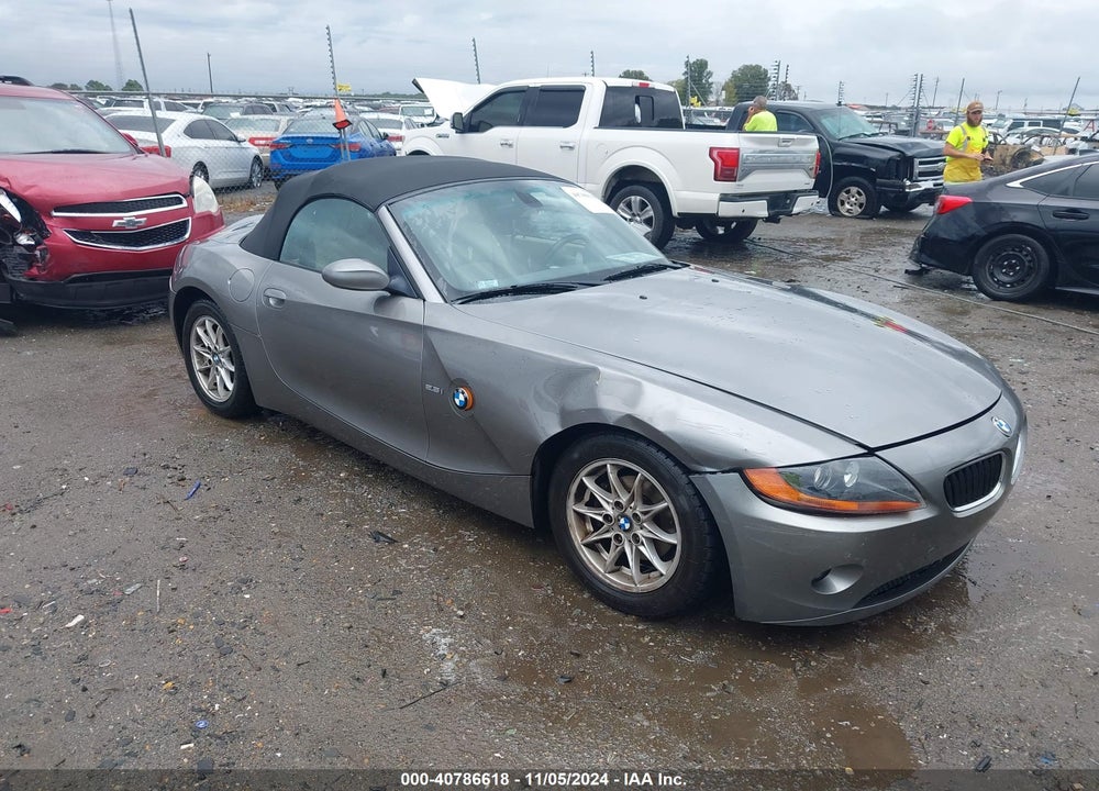 2003 BMW Z4 2.5I VIN: 4USBT33493LR65937