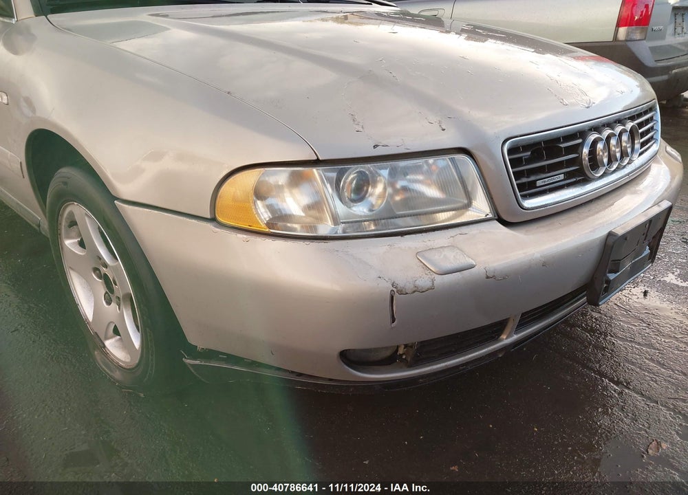 1999 AUDI A4 2.8 VIN: WAUED28D6XA221598