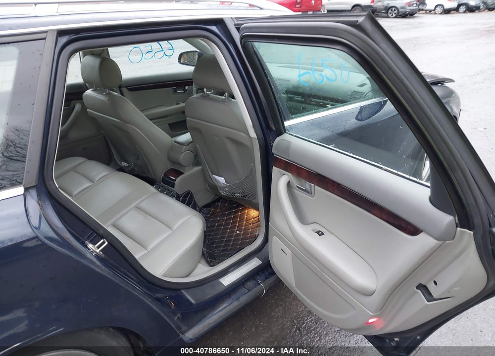 2006 AUDI A4 3.2 AVANT VIN: WAUKH78E16A151813