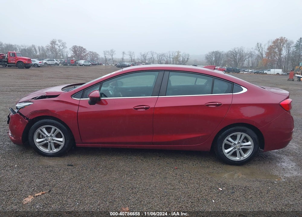 2018 CHEVROLET CRUZE LT AUTO VIN: 1G1BE5SM2J7129253