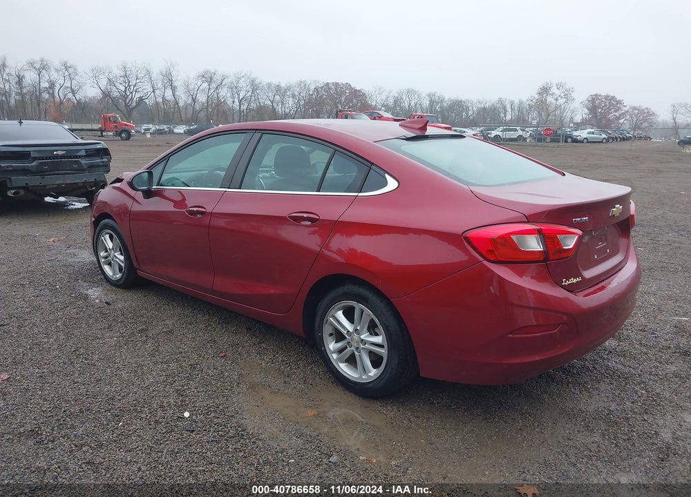 2018 CHEVROLET CRUZE LT AUTO VIN: 1G1BE5SM2J7129253