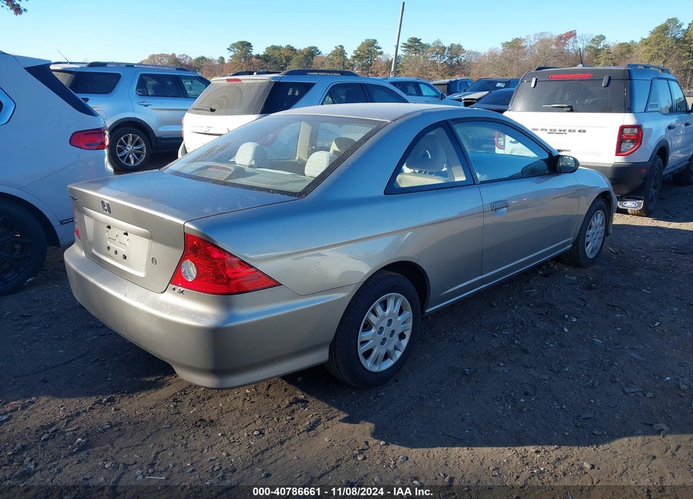 2005 HONDA CIVIC LX VIN: 1HGEM21635L007055