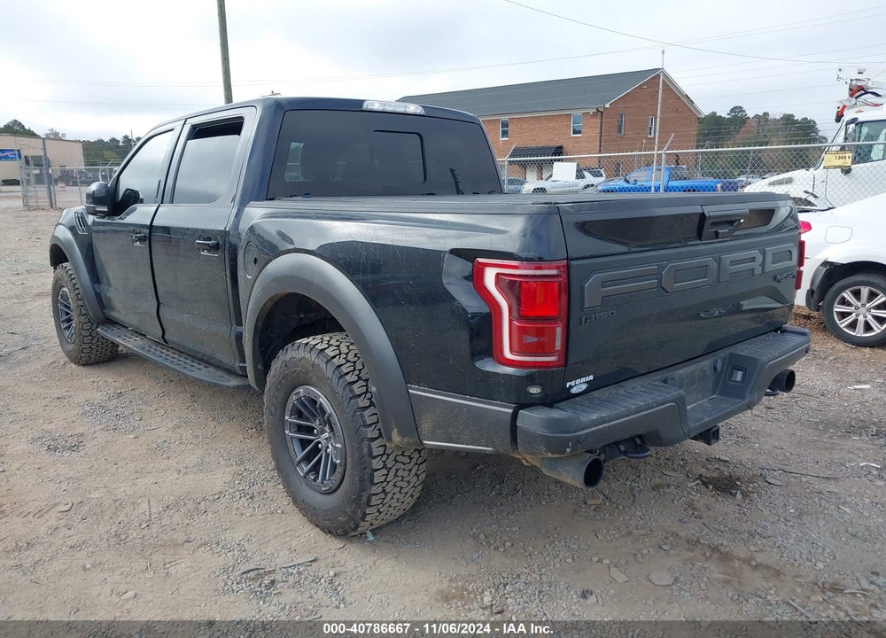 2020 FORD F-150 RAPTOR VIN: 1FTFW1RG1LFC73657