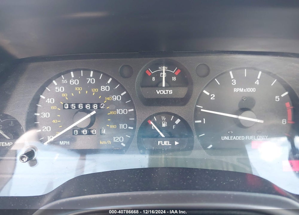 1996 FORD THUNDERBIRD LX VIN: 1FALP624XTH103398