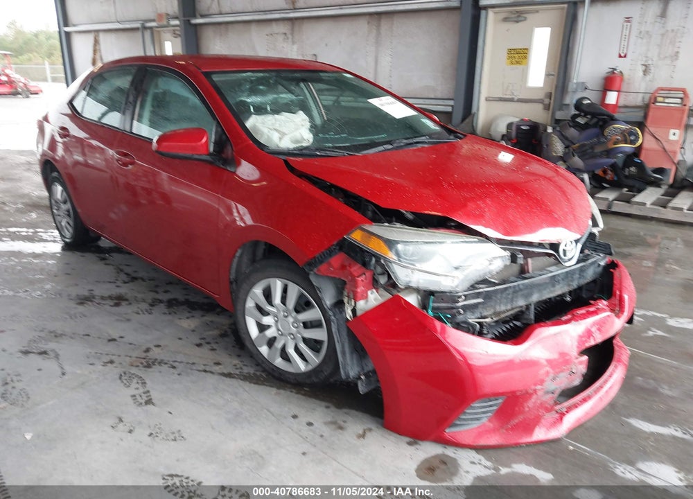 2016 TOYOTA COROLLA LE VIN: 5YFBURHE2GP477644