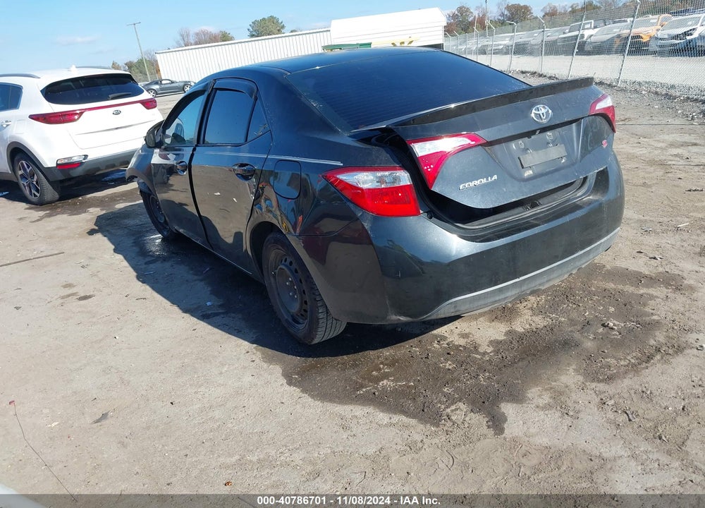 2016 TOYOTA COROLLA S VIN: 2T1BURHE7GC556260