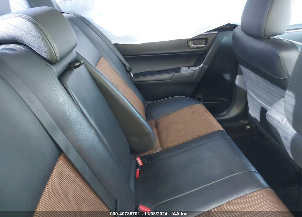 2016 TOYOTA COROLLA S VIN: 2T1BURHE7GC556260