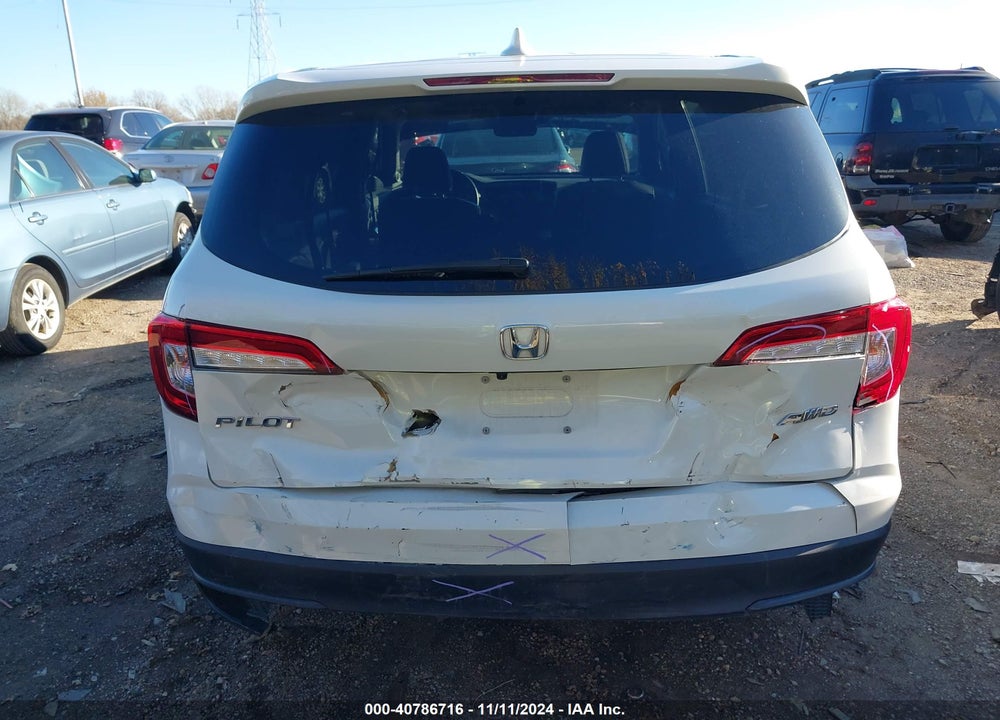 2021 HONDA PILOT AWD EX-L VIN: 5FNYF6H59MB016662