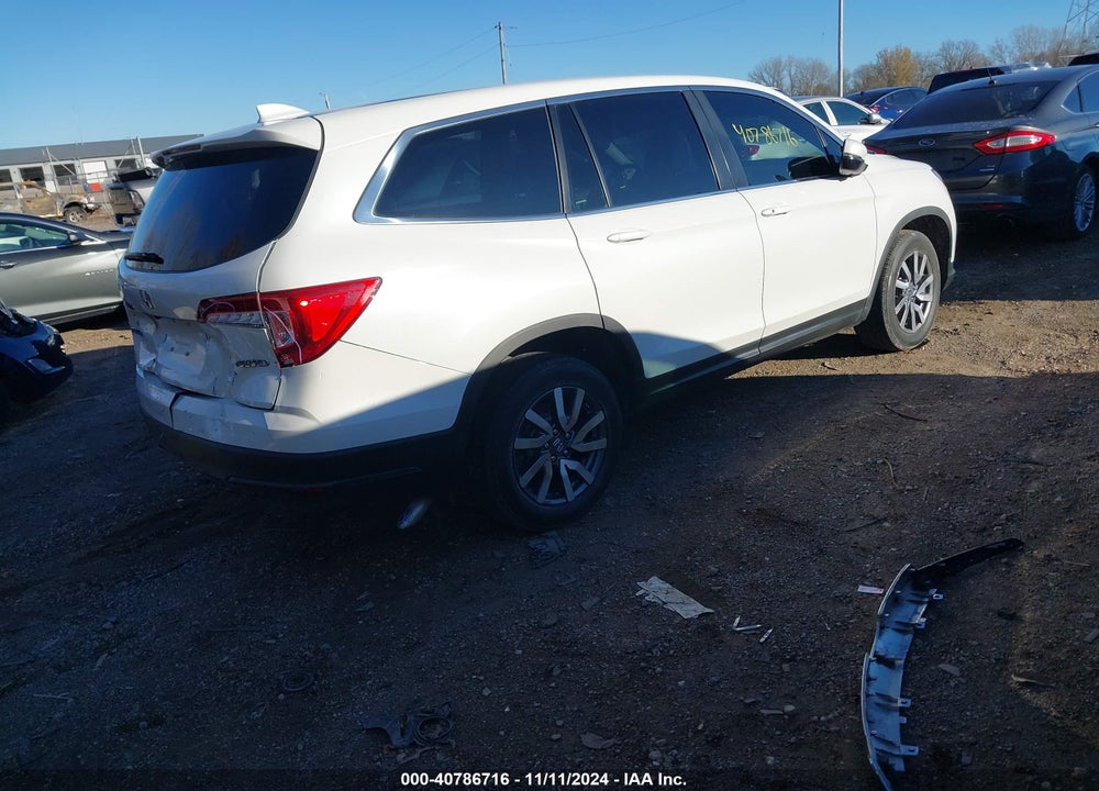 2021 HONDA PILOT AWD EX-L VIN: 5FNYF6H59MB016662