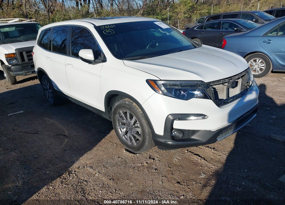 2021 HONDA PILOT AWD EX-L VIN: 5FNYF6H59MB016662
