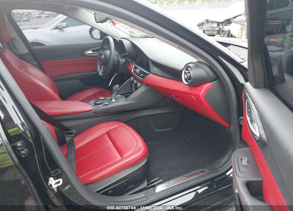 2019 ALFA ROMEO GIULIA SPORT RWD VIN: ZARFAMAN0K7622140