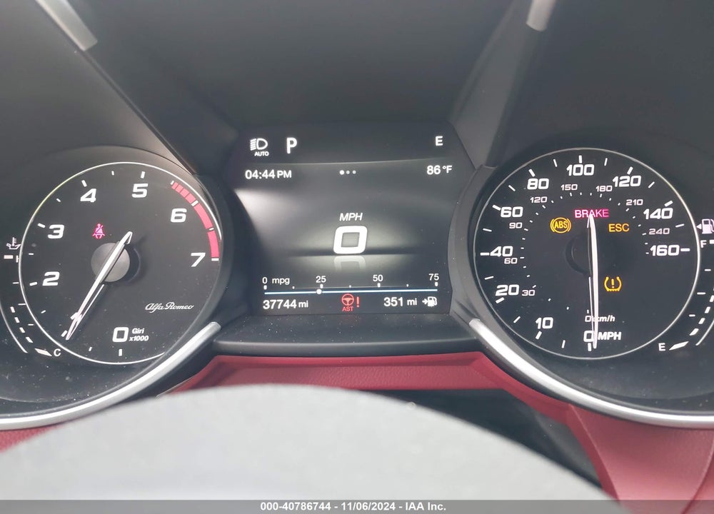 2019 ALFA ROMEO GIULIA SPORT RWD VIN: ZARFAMAN0K7622140