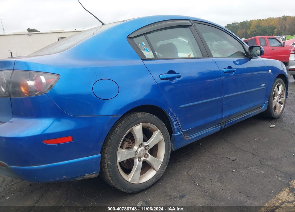 2005 MAZDA 3 S VIN: JM1BK123151240255