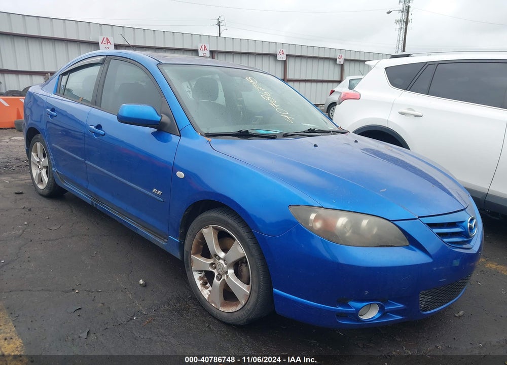 2005 MAZDA 3 S VIN: JM1BK123151240255