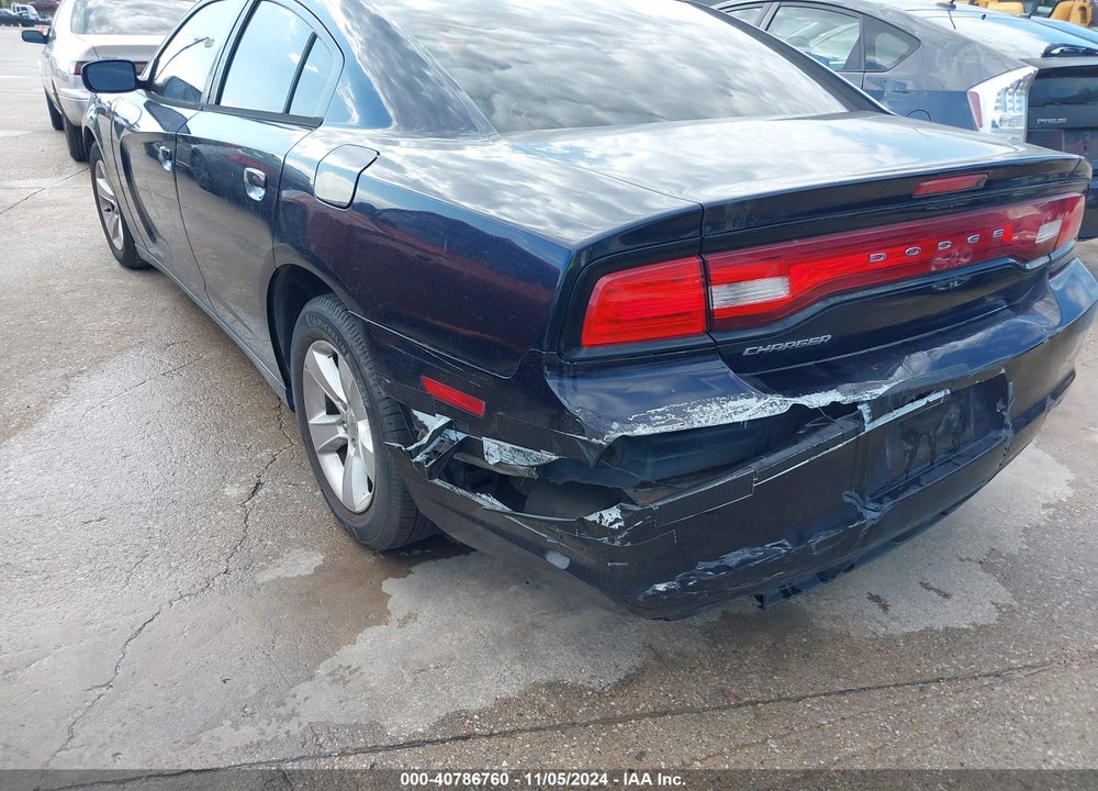 2012 DODGE CHARGER SE VIN: 2C3CDXBG4CH218614