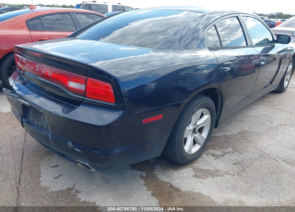 2012 DODGE CHARGER SE VIN: 2C3CDXBG4CH218614