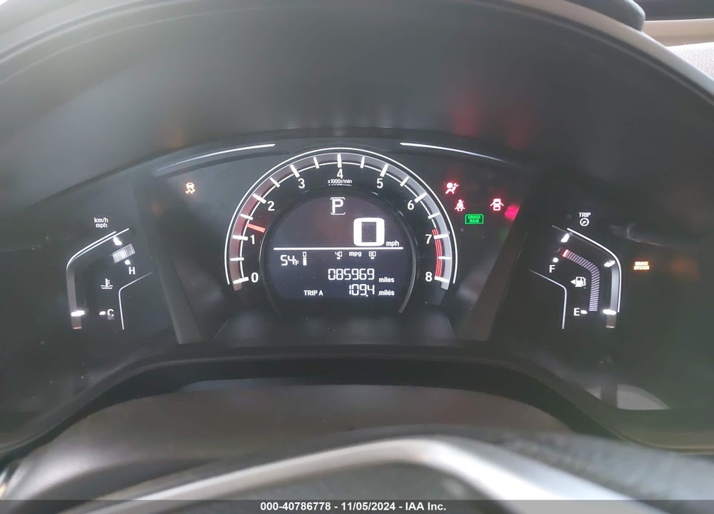 2019 HONDA CR-V LX VIN: 5J6RW6H3XKL000588