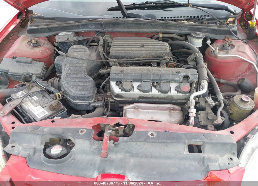 2003 HONDA CIVIC LX VIN: 1HGEM22563L003343