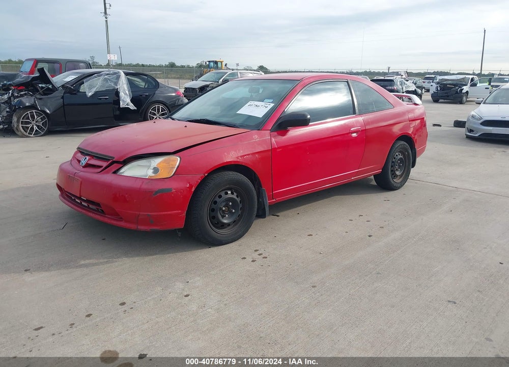 2003 HONDA CIVIC LX VIN: 1HGEM22563L003343
