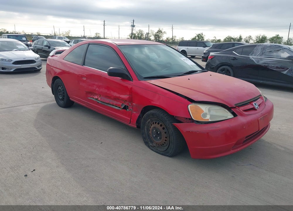 2003 HONDA CIVIC LX VIN: 1HGEM22563L003343