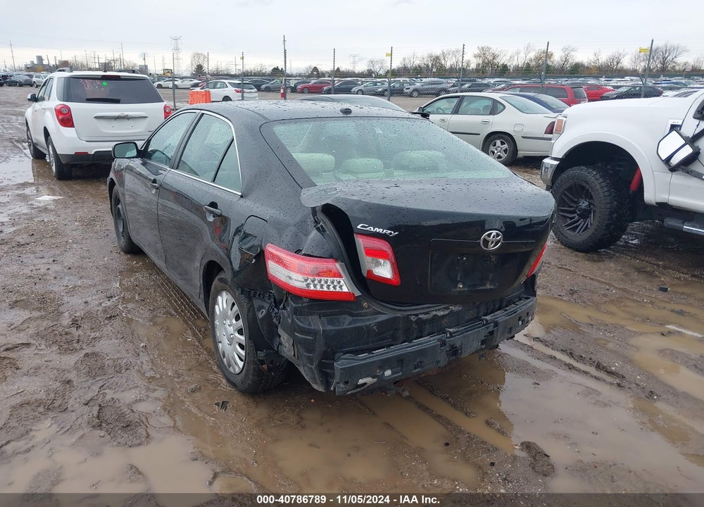 2010 TOYOTA CAMRY LE VIN: 4T1BF3EK2AU548493