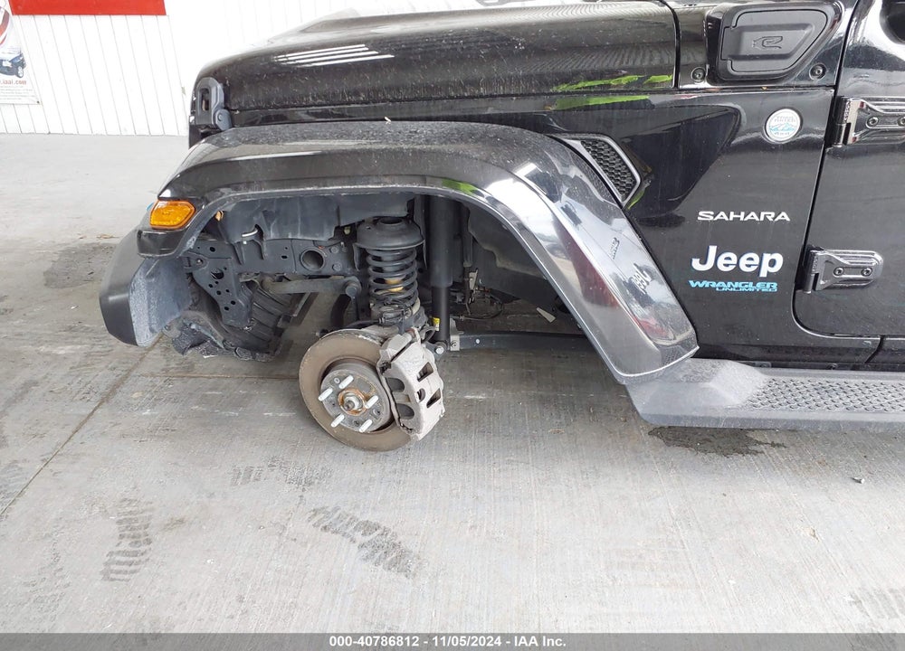 2022 JEEP WRANGLER 4XE UNLIMITED SAHARA 4X4 VIN: 1C4JJXP69NW270904