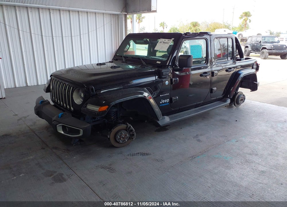 2022 JEEP WRANGLER 4XE UNLIMITED SAHARA 4X4 VIN: 1C4JJXP69NW270904