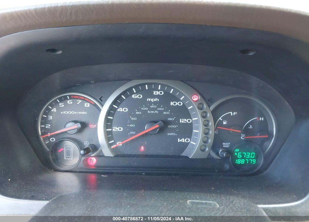 2005 HONDA PILOT EX VIN: 2HKYF18425H509385