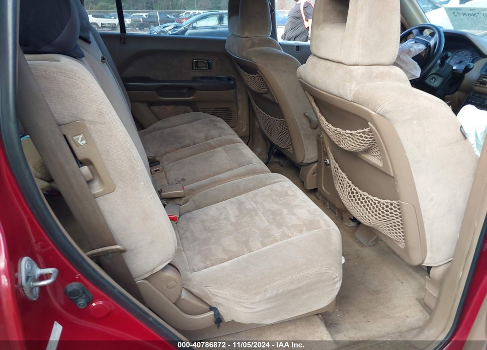 2005 HONDA PILOT EX VIN: 2HKYF18425H509385