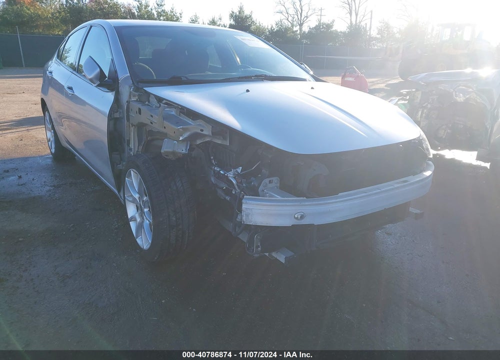2013 DODGE DART RALLYE VIN: 1C3CDFBA6DD241798