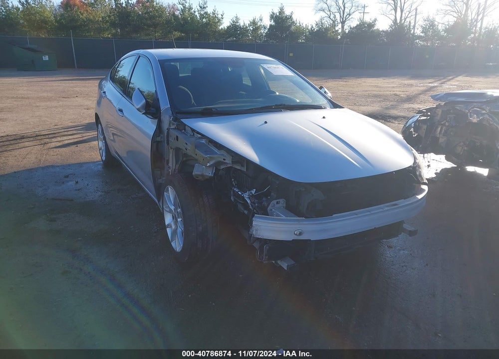 2013 DODGE DART RALLYE VIN: 1C3CDFBA6DD241798