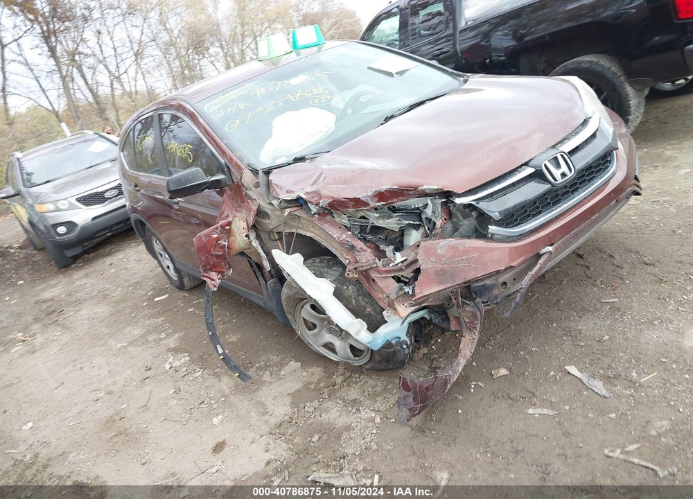2015 HONDA CR-V LX VIN: 5J6RM4H3XFL023398