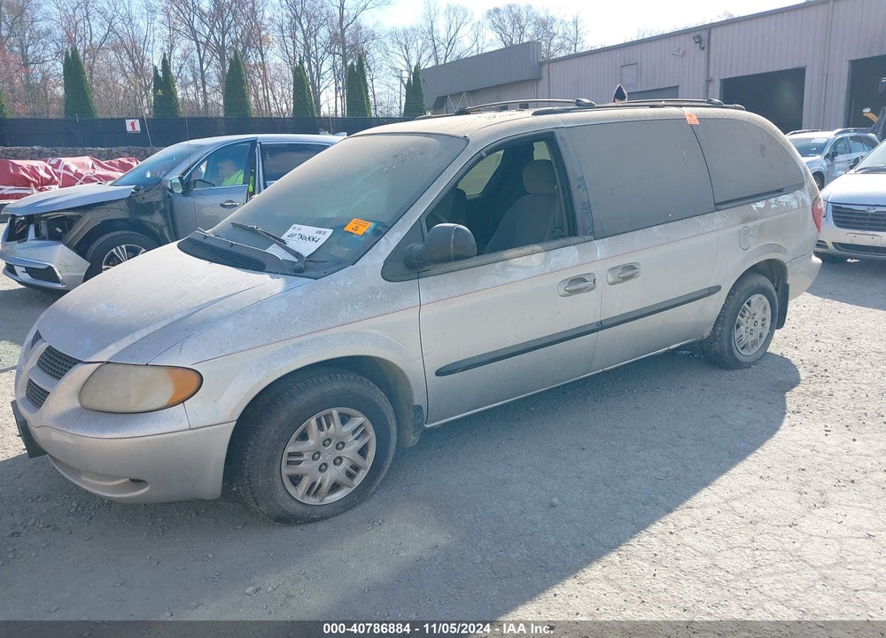 2001 DODGE GRAND CARAVAN SPORT VIN: 2B4GP44341R316513