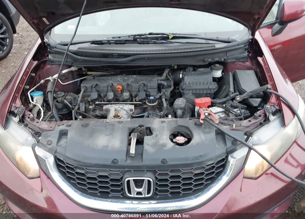 2013 HONDA CIVIC LX VIN: 19XFB2F57DE097441