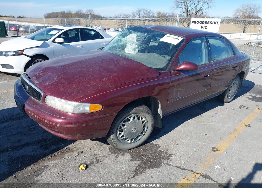 2002 BUICK CENTURY CUSTOM VIN: 2G4WS52J421184577