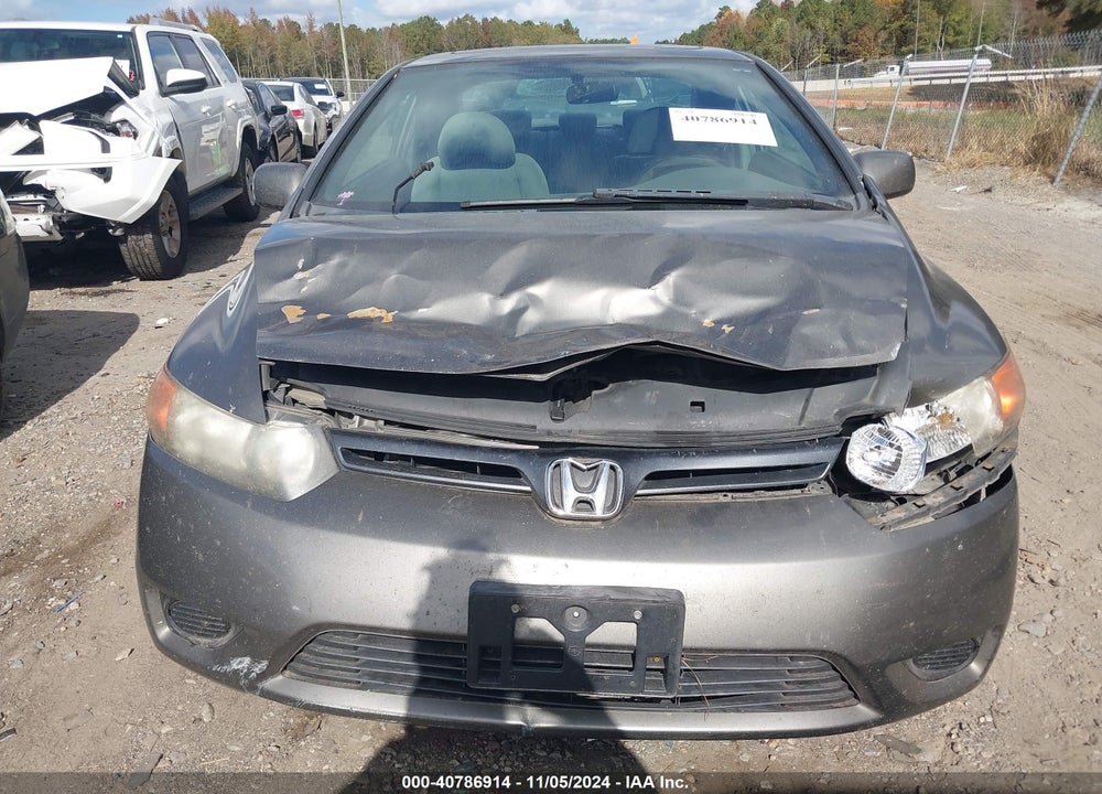 2006 HONDA CIVIC EX VIN: 2HGFG12816H583456