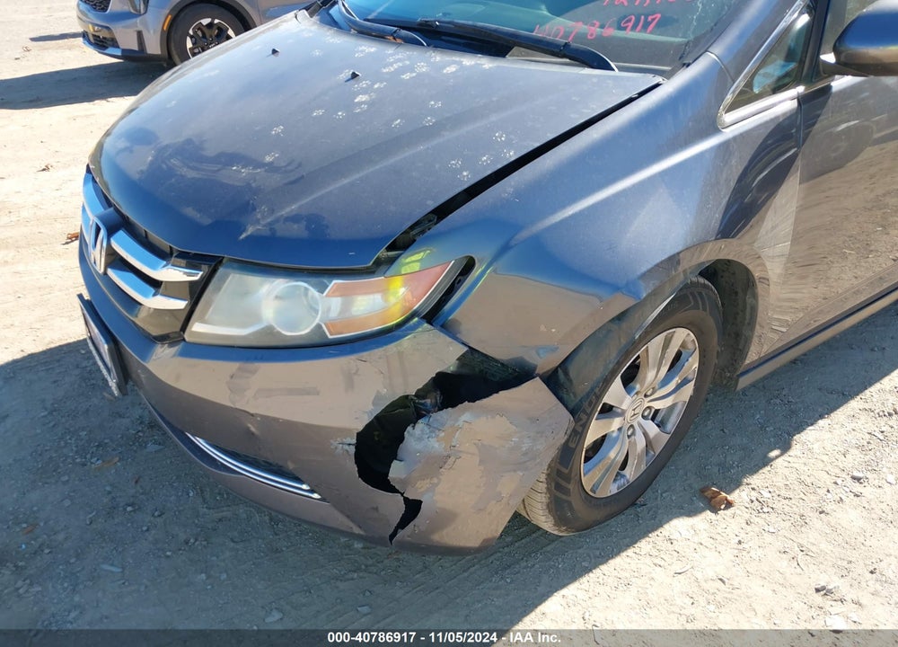 2016 HONDA ODYSSEY SE VIN: 5FNRL5H31GB077823