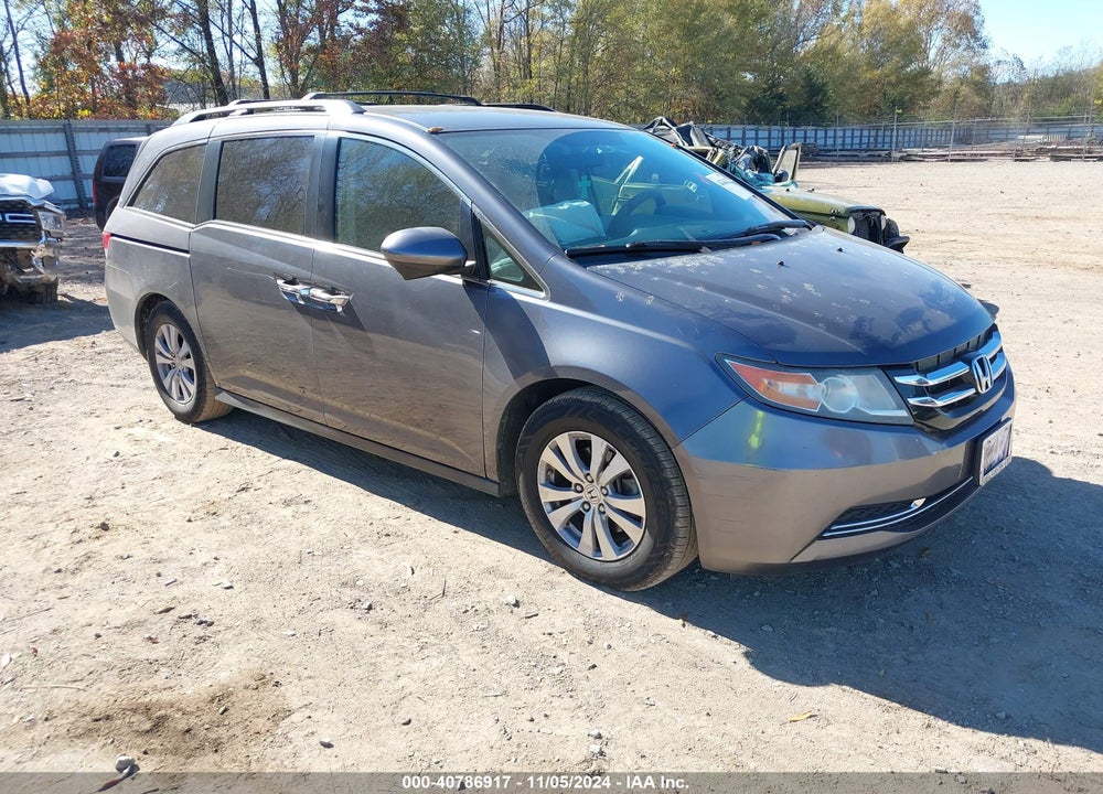 2016 HONDA ODYSSEY SE VIN: 5FNRL5H31GB077823