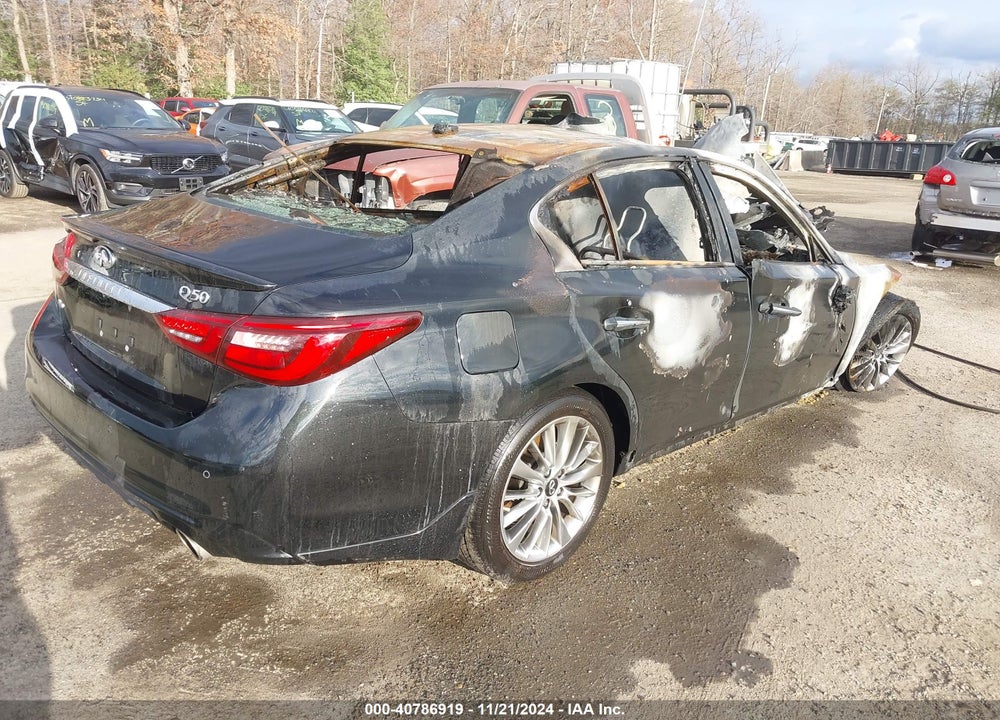 2023 INFINITI Q50 LUXE AWD VIN: JN1EV7BR6PM540826